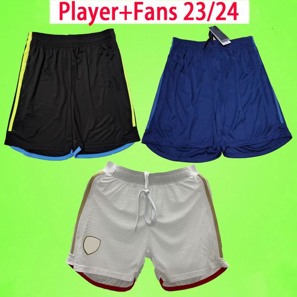 

2023 2024 arsen soccer shorts 22 23 24 men g.jesus ramsdale saka saliba odegaard pepe smith football pants training home away third 3rd play, Black;red