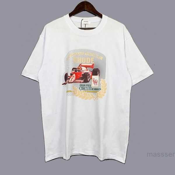 

t-shirts womens mens rhude designers for letter embroidery clothing short sleeved tshirt large tees 6rqeg, White;black