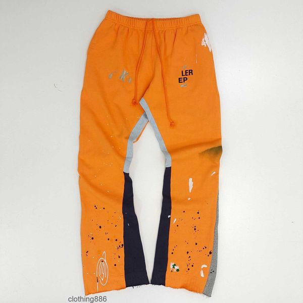 

men's pants jeans galleries dept designer sweatpants sports 7216b painted flare sweat pant 8tmu, Black