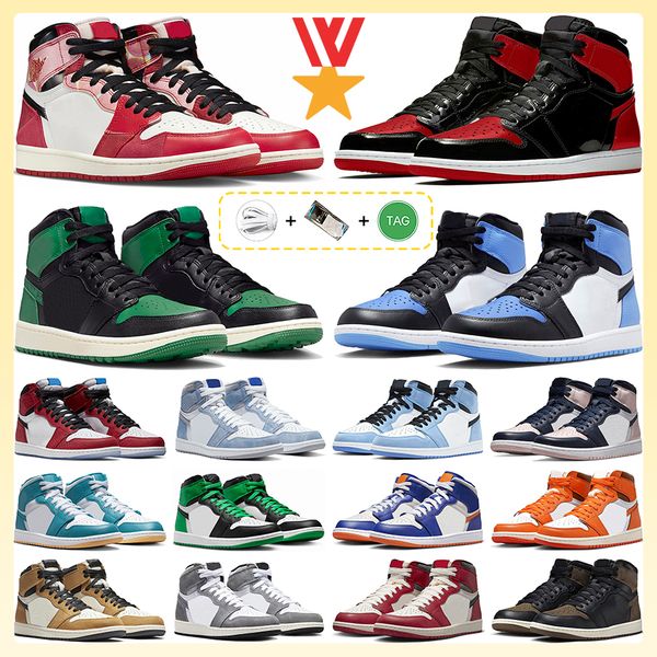 

jumpman 1 1s basketball shoes spider-verse origin story patent bred hype royal unc toe game royal eastside golf '1961' palomino lu