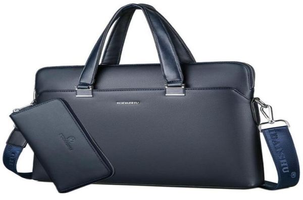 

leather designer lapbag office large capacity briefcase male shoulder bags8990603