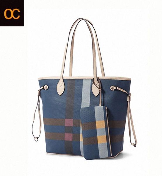 

old cobbler women039s single shoulder bag classic da mier azur plaid coated canvas handbag cosmetic bag fashion fre9300523