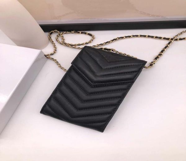 

key pouch canvas holds classical women sheepskin coin purse leather men card holders wallet caviar handba9259132, Red;black