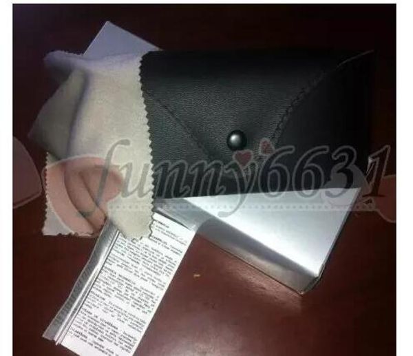 

moq10 new women and men sunglasses box bag case cloth glasses original box 4287518
