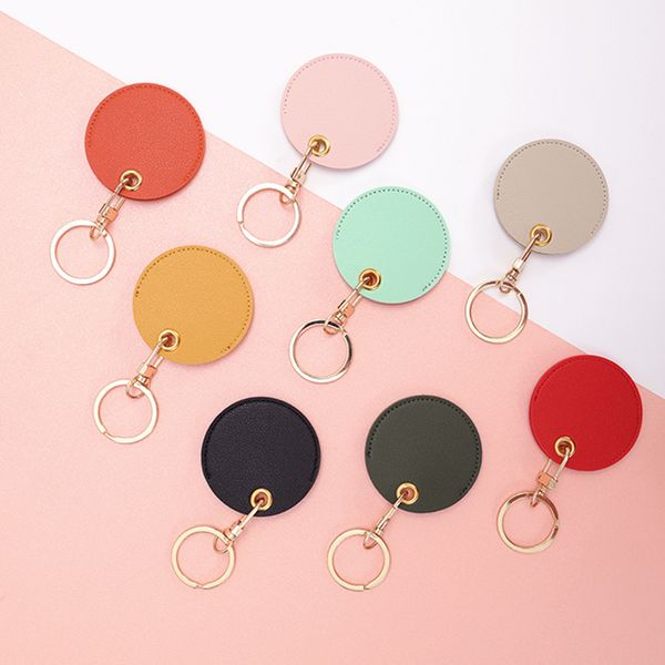 

designers luxury mini coin purse keychain fashion womens mens credit card holder coin purse wallet ring keychain 3, Silver