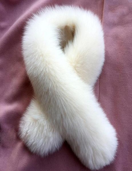 

scarves real fur collar womens scarf natural gray female neck warmer scraves parka hooded trim2032972, Blue;gray