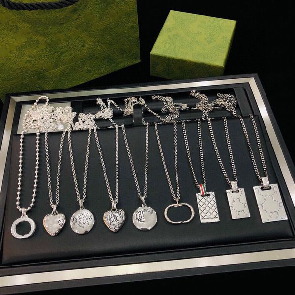 

designer jewelry heart necklace chains for men cuban link silver necklace designer for women necklace luxury jewelry party gifts