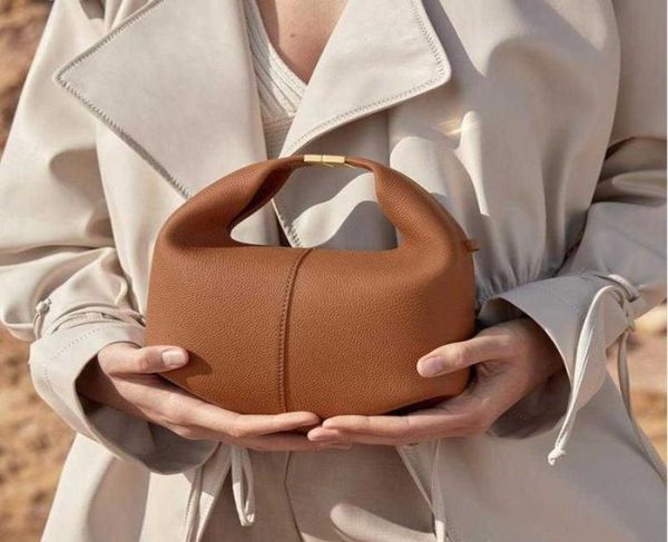 

designer bags mini french bag 2022 new bag women039s leather bento one shoulder niche design dumpling chain dgdg2290974