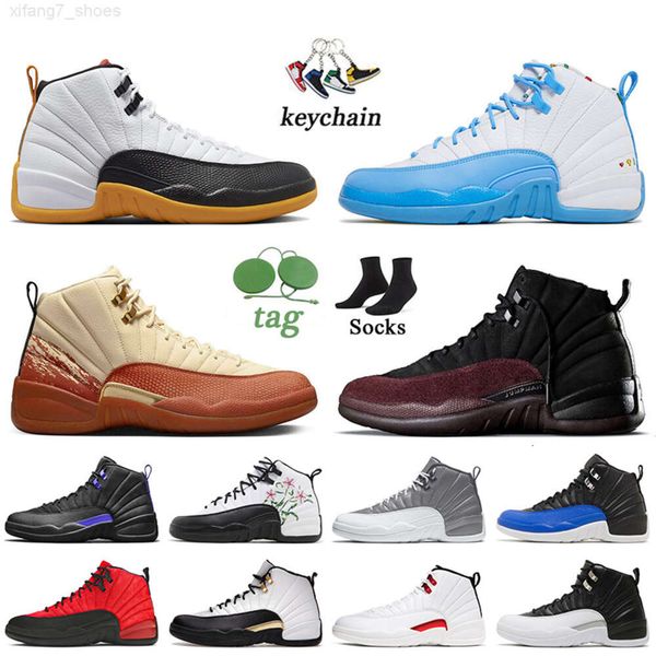 

jumpman 12 basketball shoes mens trainers gold sneakers stealth 2022 reverse flu game utility royalty taxi twist dark concord university