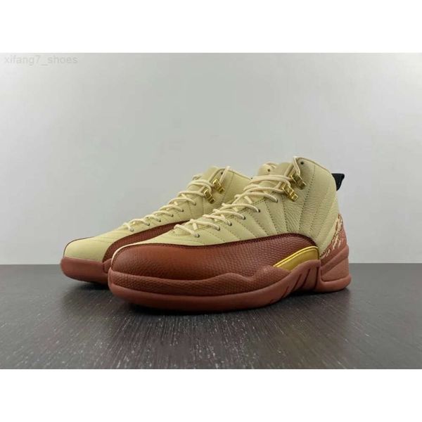 

eastside golf basketball shoes jumpman 12 retro x muslin black fashion sport sneakers chaussures ship with box