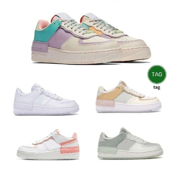 

classic forces low casual shoes airforce mens women air one all triple white magic flamingo wheat utility shadow 1s classic 1 07 af1 trainer, Black