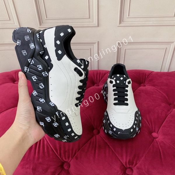 

new luxury designer men's and women's comfortable outdoor sports shoes multi color white vintage casual shoes fashion women's, Black