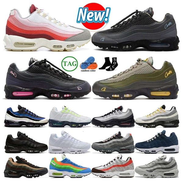 

95s 95 men women running shoes triple black white anatomy aegean storm pink beam sequoia sketch game royal fish scales smoke grey mens train