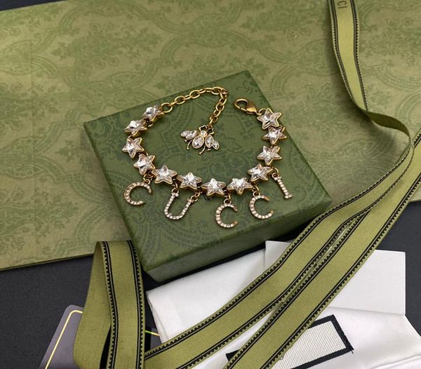 

designers bracelets luxury women charm bracelet diamonds animals design jewelry with bracelets boutique gift wedding wear jewelrys6574906, Golden;silver