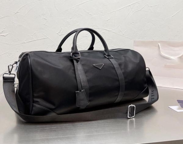 

men fashion duffle bag triple black nylon travel bags mens handle luggage gentleman business tote with shoulder strap rave reviews4605327