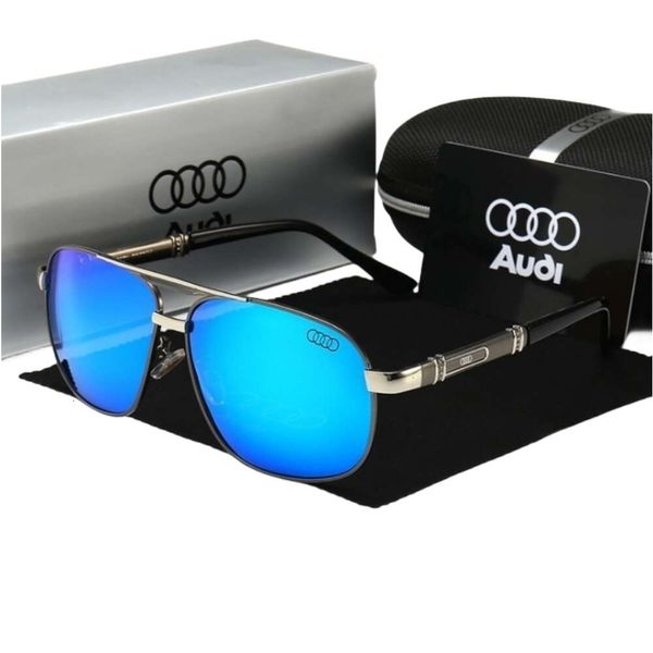 

sunglasses designer luxury brand audi classic for men women men's fashion polarized car travel gift large frame sunglasses driving fish, White;black