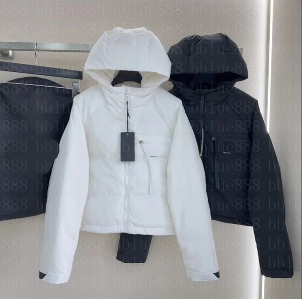 

24 women's down & parkas down jacket, lightweight hooded jacket, short cotton jacket, age reduction rate, full score of 905, Black