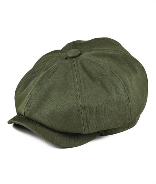

botvela newsboy cap men039s twill cotton eight panel hat women039s baker boy caps retro big large hats male boina green bere9678862, Blue;gray