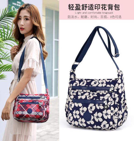 

large luxurys pocket bagsnew multi women039s messenger canvas light one shoulder nylon3092678