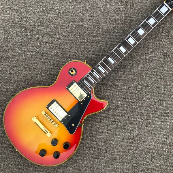 

custom shop, made in china,custom electric guitar, pickguard, gold hardware, ing