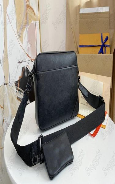 

duo messenger bag designer mens handbags iary monograms shadow leather shoulder handbag designers luxurys hybrid cross body br9249696, Red;black