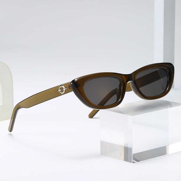 

new gm starry sky sunglasses cat's eye sunglasses women's trendy high-end sense ins spicy girl y2k sunglasses 3013 97at, White;black