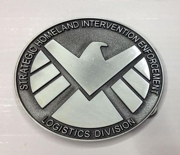 

the strategic homeland intervention enforcement belt buckle08240407, Slivery;black