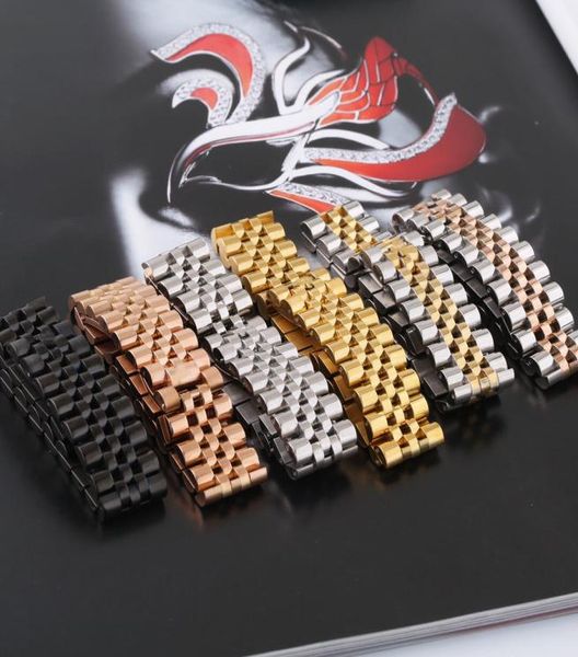 

whole fashion men women bracelet stainless steel crown style design bracelets male female gift casual dress bracelet jewelry c9403946, Black