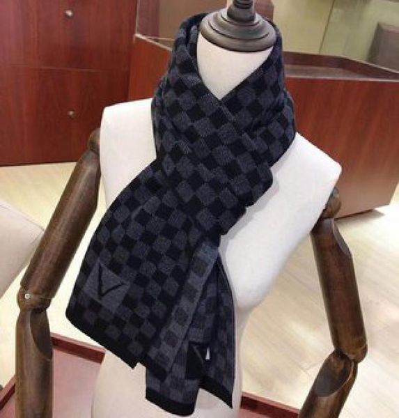 

cashmere lady stoles grid 18030cm casual fashion designer womens mens silk scarf classic luxury designers cashecol7407029, Blue;gray