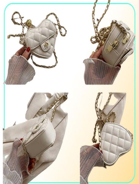 

evening bags cute small luxury designer bag for woman heart shaped bag mini women leather purse for ladies chain trend shoulder cr2015311