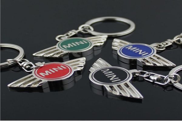 

pendant alloy car keyring keychain chain auto key ring holder for mini cooper countryman cabrio jcw clubman r50 r53 r56 c190110017867535, Silver