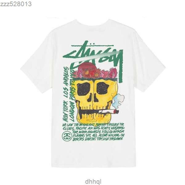 

designer lettering short sleeves womens dice printed tshirts round neck pullover couples tee cotton high street t shirts for men men t shir, White;black
