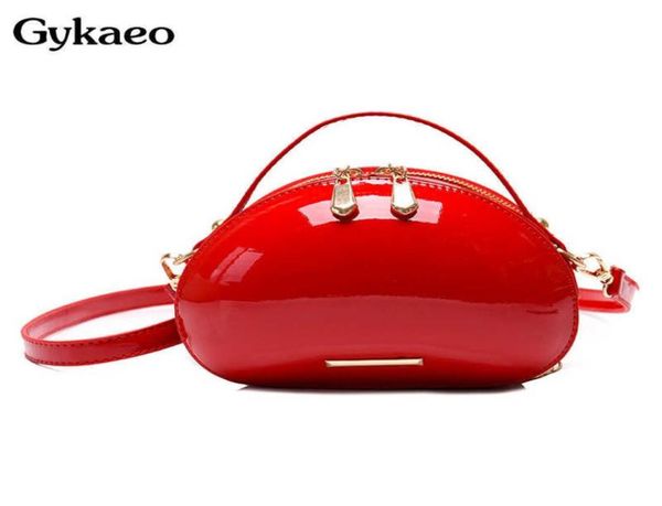 

luxury handbags women bags designer mini fashion red heart shaped shoulder bag girls patent leather crossbody bags q06160932