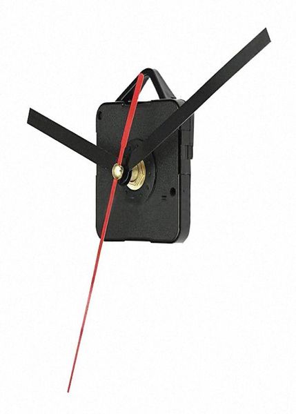 

ycys2x diy quartz clock movement mechanism repair replace kit parts black red hand dhtd4197131