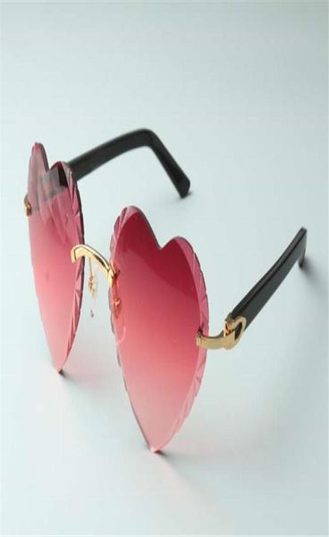 

selling direct s highquality new heart shaped cutting lens sunglasses 8300687 aztec legs temples size 5818135 mm3885345, White;black