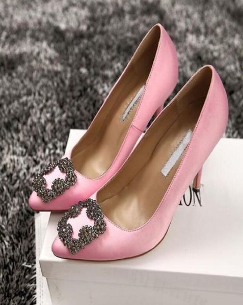 

women shoes red pink high heels pointed toe sole pumps come with logo dust bags wedding shoes7828334, Black