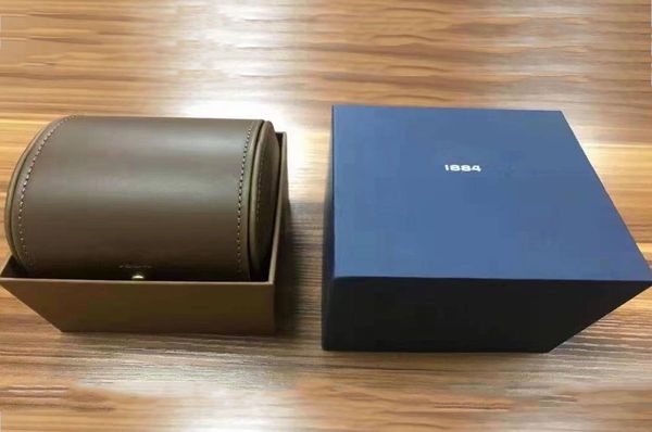 

classic 1884 watch original box papers wood leather boxes handbag for bentley superavenger superocean watches9087795, Black;blue