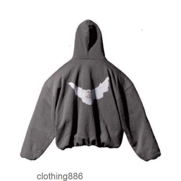 

mens dove hoodie sweatshirts designer kanyes classic wests cpfm luxury hoodies three party joint name peace doves printed mens womens dp3, Black