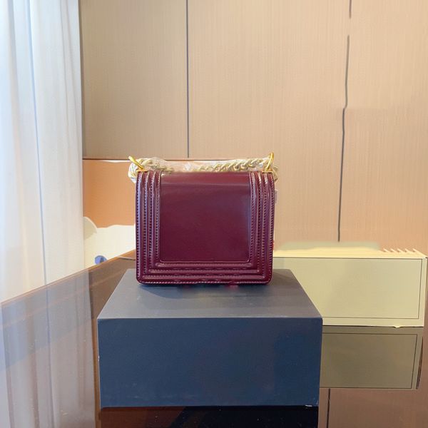 

2023 fashion casual women's bag buckle small square bag chain bag shoulder crossbody bag