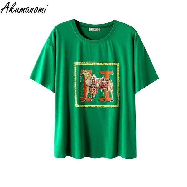 

women's plus size tshirt oversized tshirt women's cotton tee shirt femme black green short sleeve plus size 5xl 4xl casual loose a