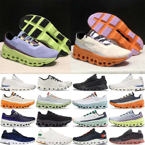 

running shoes oncloud shoes triple black white nova cloudnova cloudmonster monster onclouds sneakers men women trainers sneakers