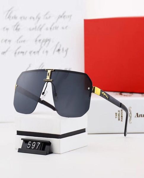 

summer beach sunglasses driviing goggle sunglasses for mens woman model 0120 highly quality with box9803532, White;black