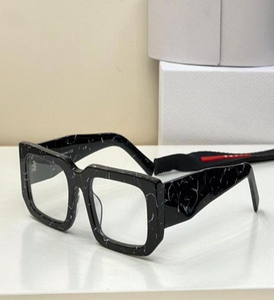 

optical eyeglasses for men women retro 06y style antiblue light lens plate square full frame with box7773214, White;black