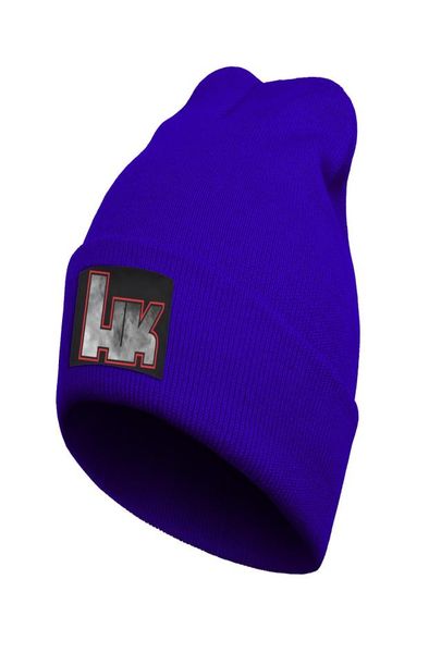 

fashion herkler and koch mp5 gun vintage old cuff toboggan watch beanie hat fits under helmets hats firearms pink breast cancer5798679, Blue;gray