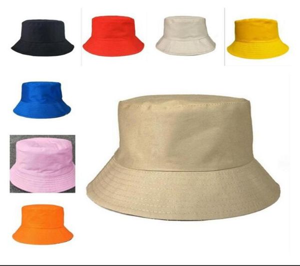 

fisherman leisure bucket hats solid color fisherman hat wide brim summer cap sunshade caps 8 colors bba118476201, Blue;gray
