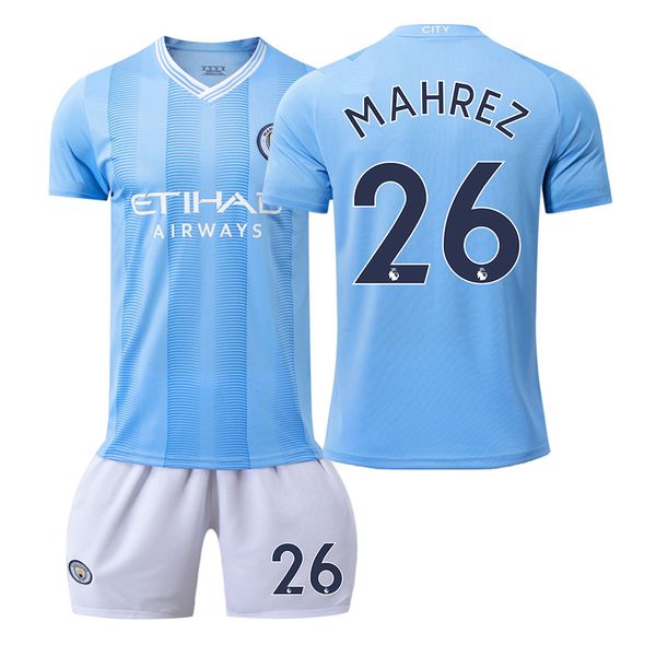 

22 23 24 haaland soccer jerseys mans cities final istanbul kit mahrez grealish de bruyne foden football shirt kids 2023 2024 j.alvarez manch, Black;yellow