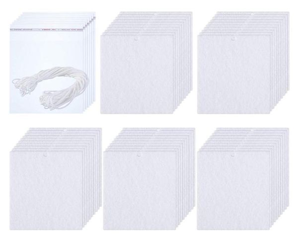 

keychains 100 pieces sublimation air freshener blanks diy scented sheets blank car pressed felt for heat p9ja9062640, Silver