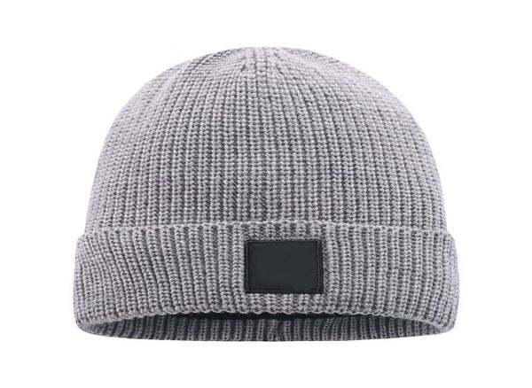 

winter fashion knitted cap autumn mens womens cotton warm hat brand heavy hair ball beanies solid color hiphop wool hats4831360, Blue;gray