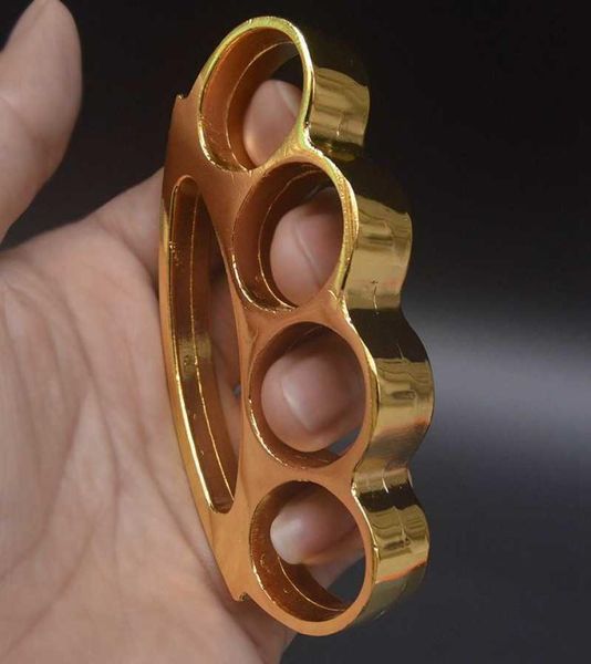 

thickened small alloy ring iron four finger tiger clasp martial arts boxing self defense section copper qg6i728 0edo7240396, Silver