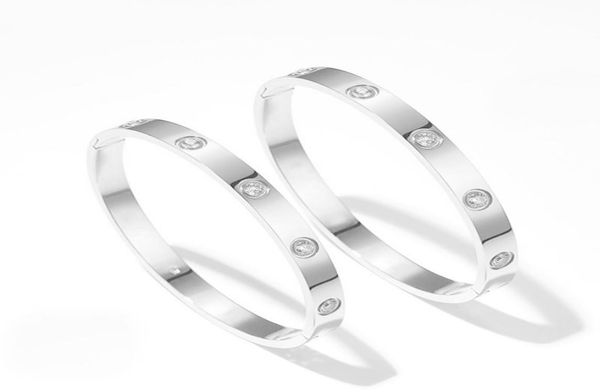 

selling classic look lovely couple eternal stainless steel plated 18 k gold full diamond girl039s bracelet women039s cha9672311, Golden;silver